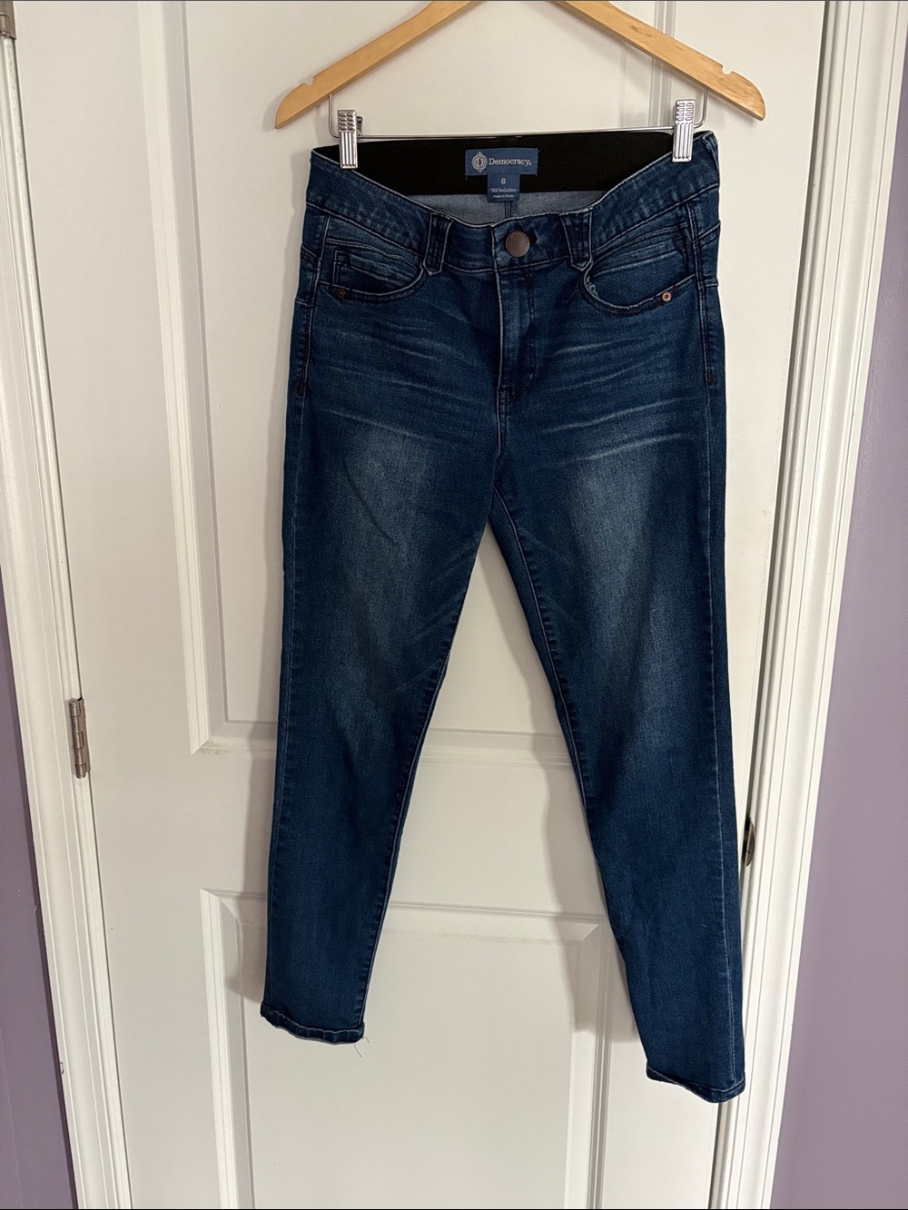 Democracy Dark Blue Skinny Jeans